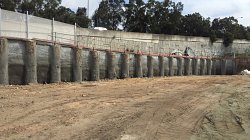 Westconnex Stage 3B - Rozelle Interchange Temporary Retaining Wall