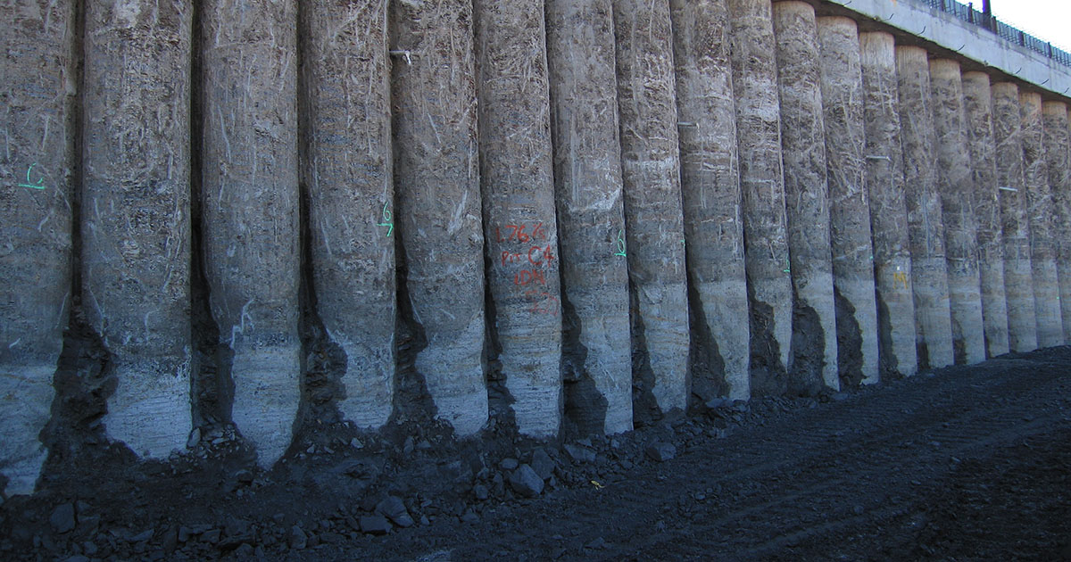 RW13 during excavation works