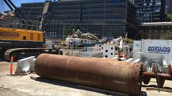 Barangaroo South Early Basement Piling