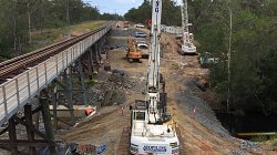 Timber Bridge Replacement - North Coast Line - between Childers and Gladstone
