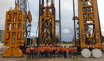 Diaphragm Wall Grabs & Cutters